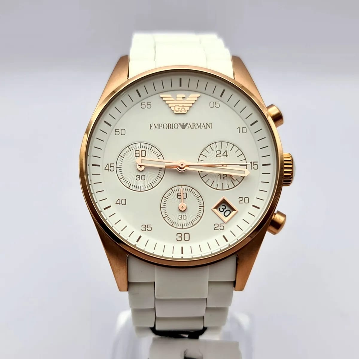 Emporio Armani Ladies Watch - Rose Gold | Armani Watch AR5920
