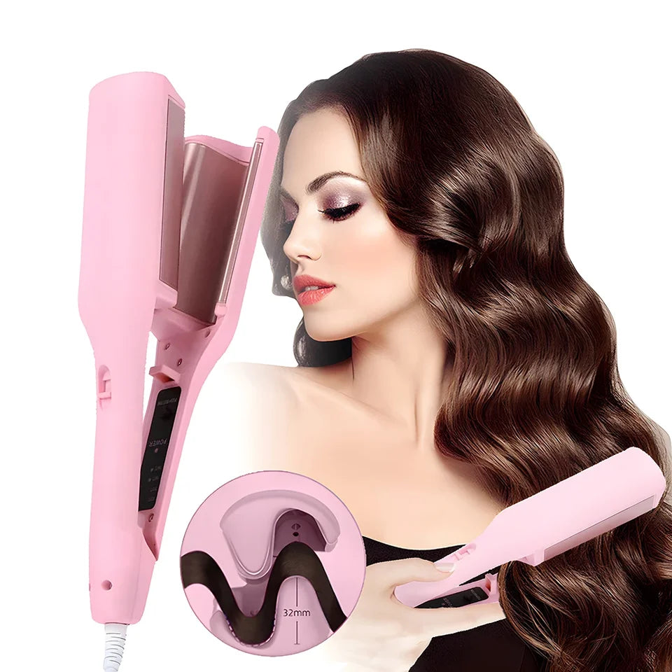 French wave curling iron