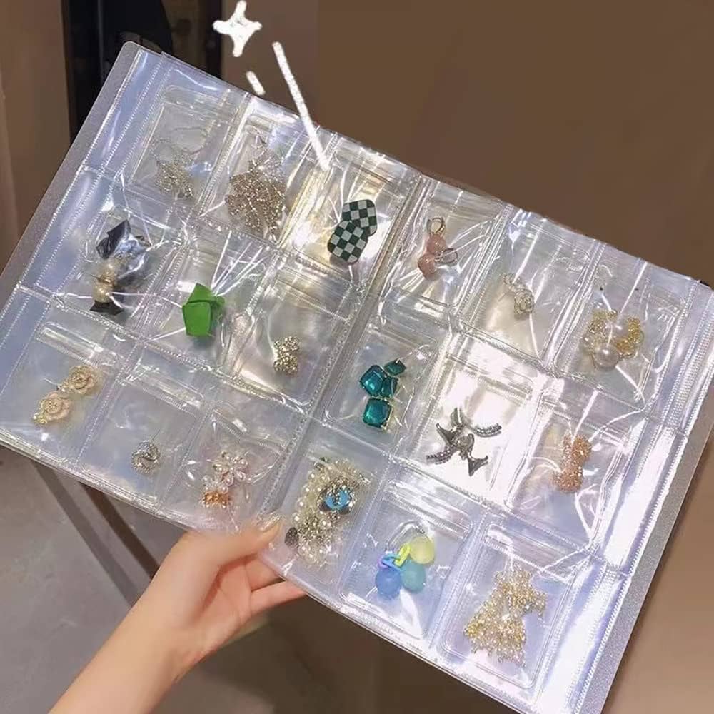 Transparent Jewelry Storage Book for Travel