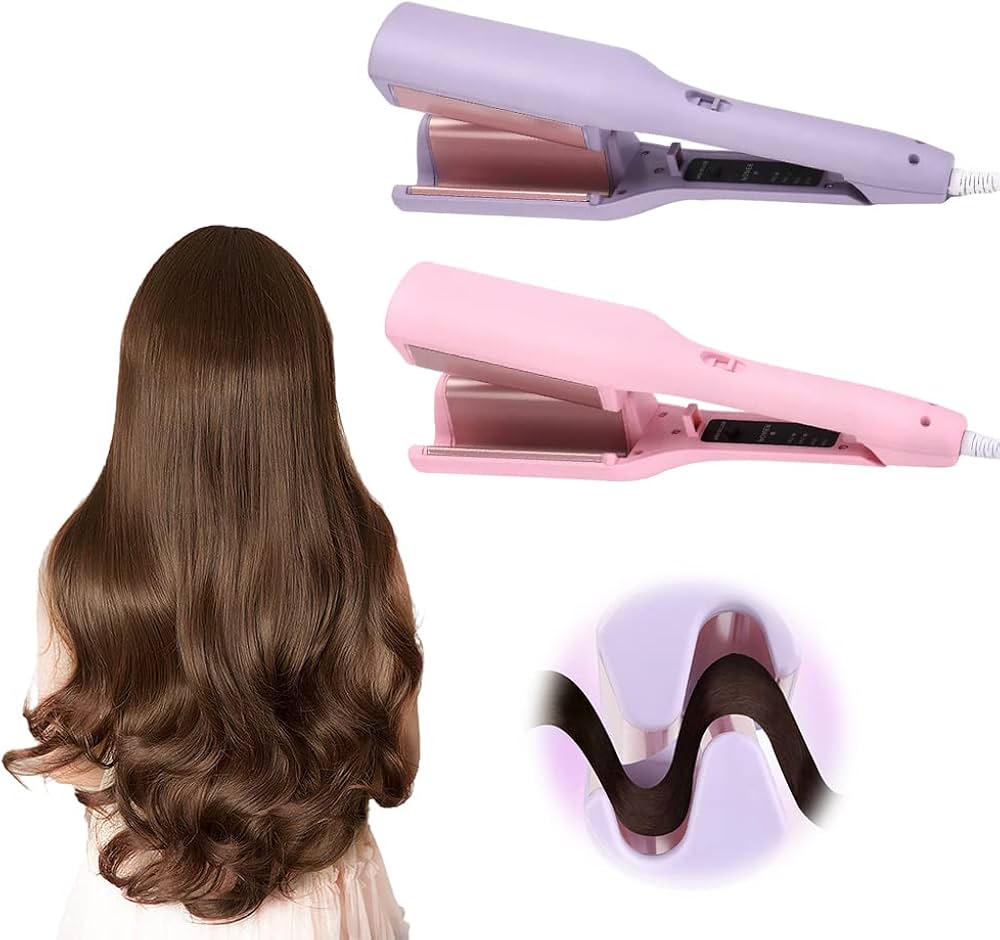 French wave curling iron