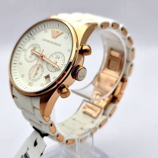 Emporio Armani Ladies Watch - Rose Gold | Armani Watch AR5920